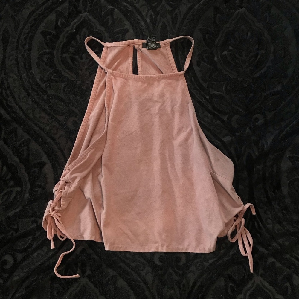 ❤️Pink Velvet Crop